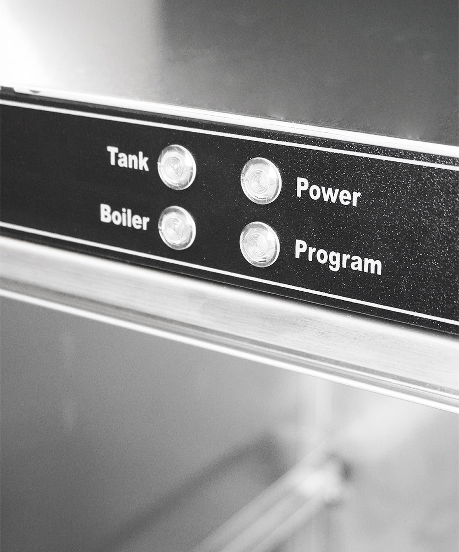 Commercial Dishwasher - Dishwasher Frontloader Ent 500 230 Dp Dde With Drain Pump And Detergent Dispenser
