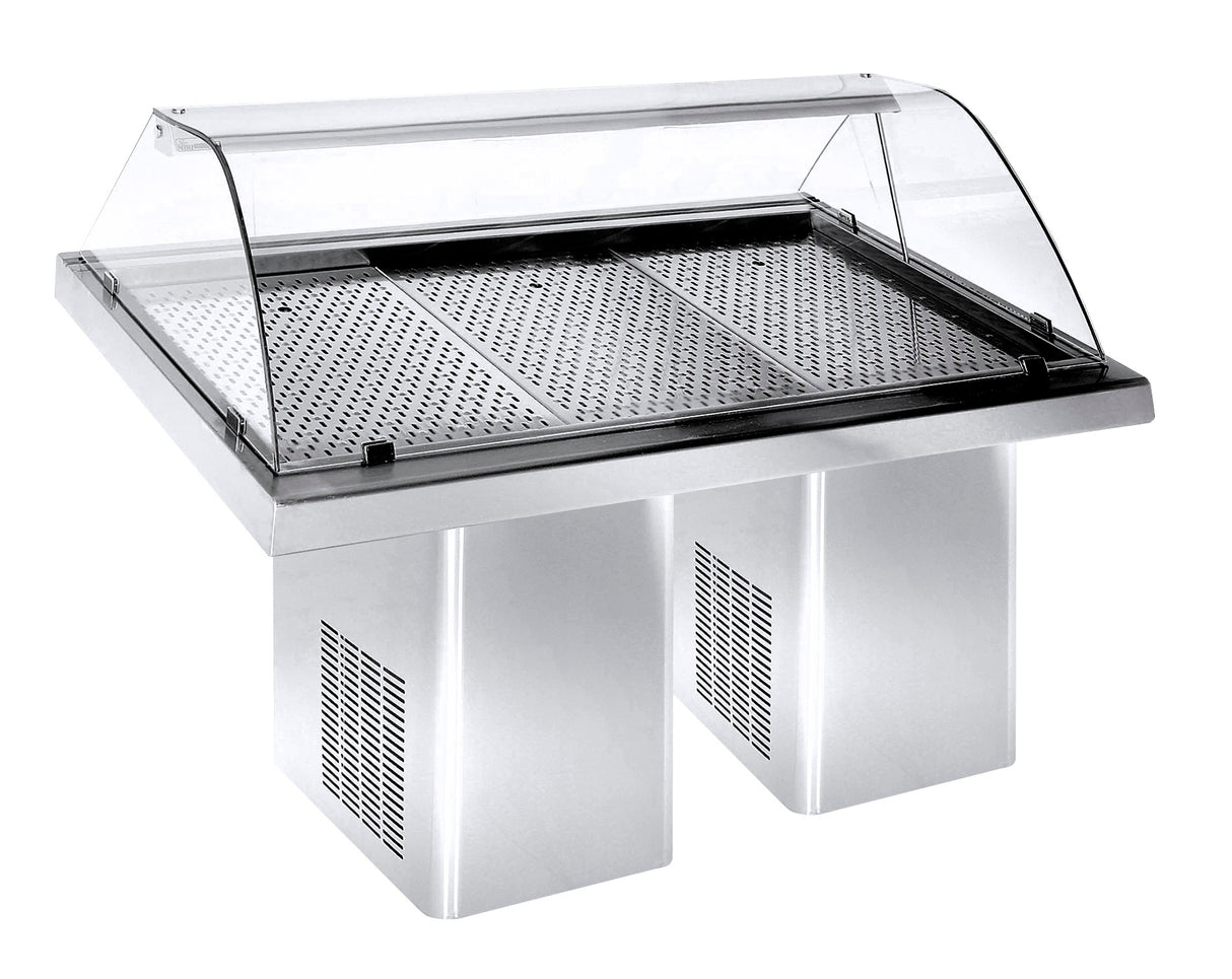 Commercial Catering Equipment - Refrigerated Fish Display 1.9