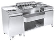 Cocktail Bar Station Incl. Sink, Glass Rinser, GN Containers, Speedrail For Bottles, Cutting Board And Waste Bin