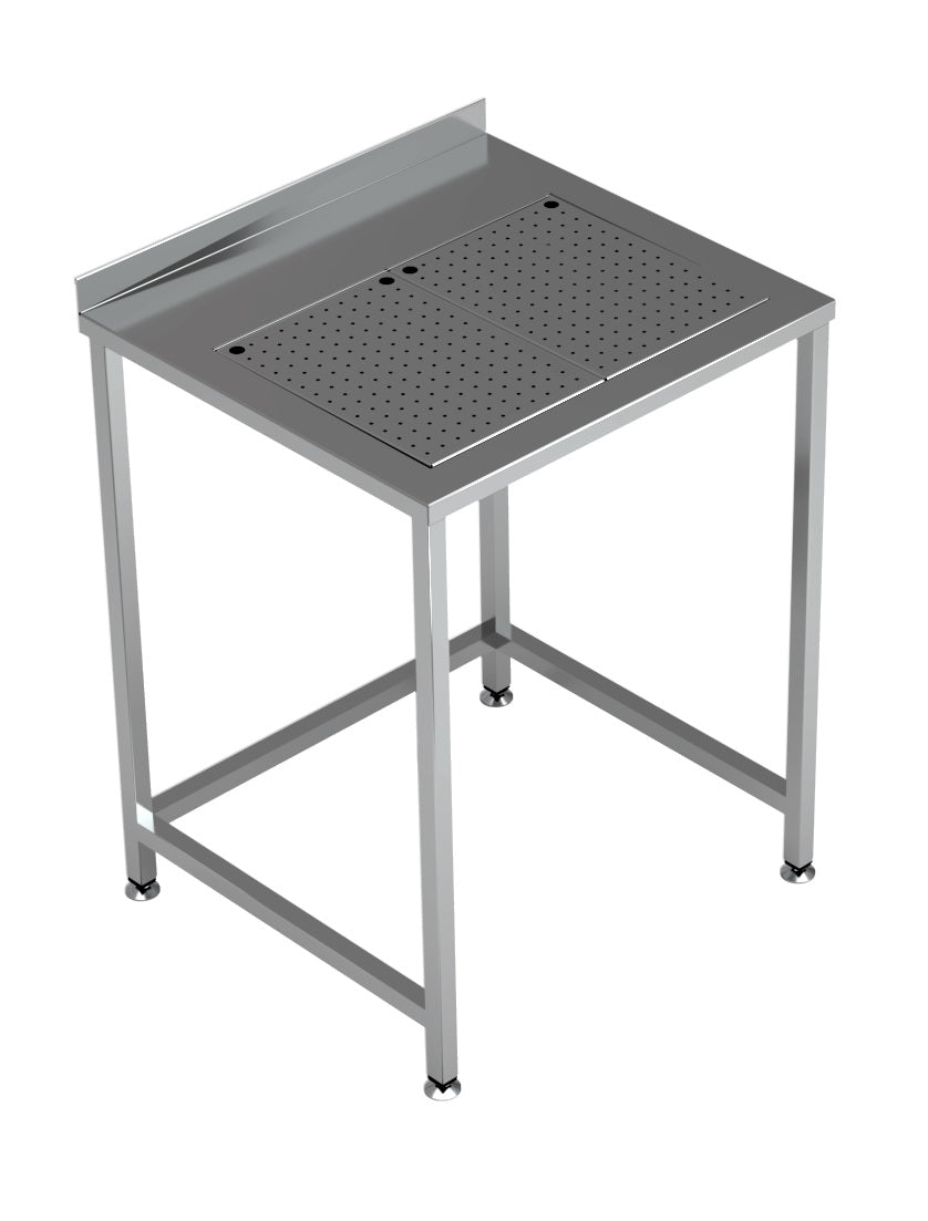 Combisteel Worktable With Integrated Drip Tray 700 X650