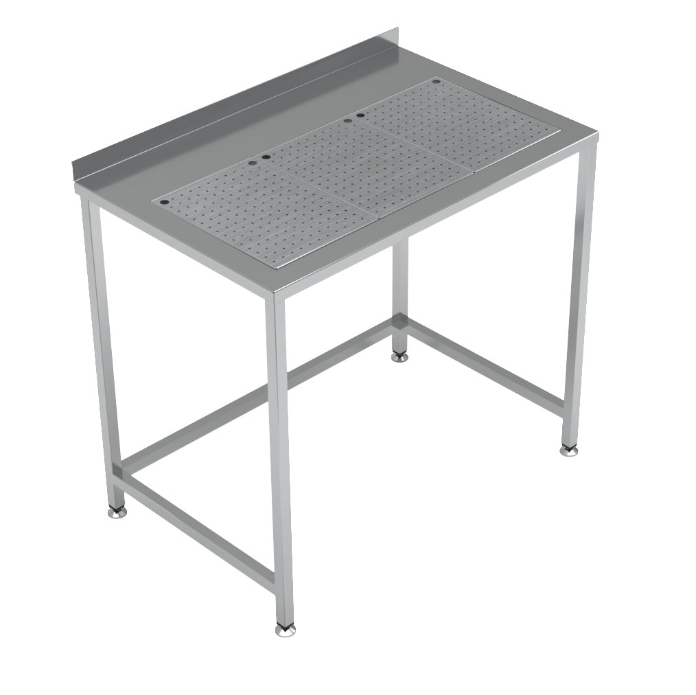 Combisteel Worktable With Integrated Drip Tray 1000 X650