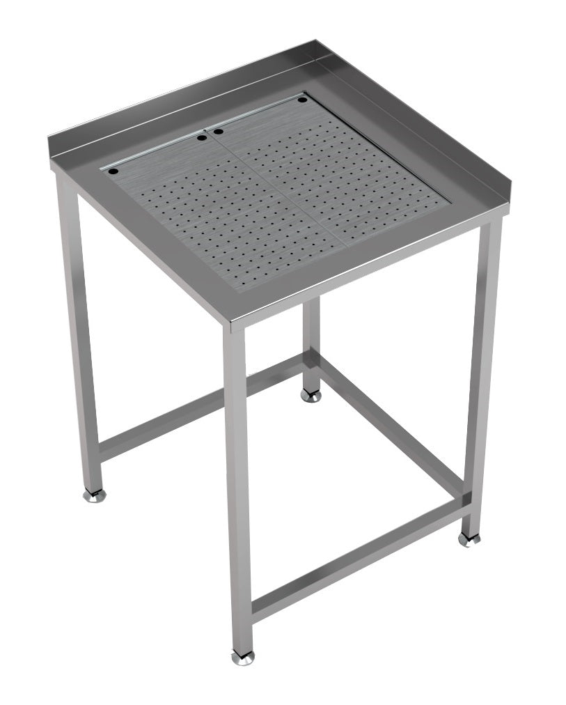 Combisteel Worktable Corner With Integrated Drip Tray 650 X650