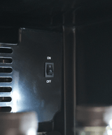 Commercial Catering Equipment - Refrigerator 1 Glass Door Black Sve 450 Bl