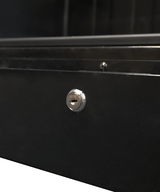 Commercial Catering Equipment - Refrigerator 1 Glass Door Black Sve 450 Bl