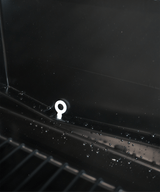 Commercial Catering Equipment - Refrigerator 1 Glass Door Black With Light Box Sve 450 Blc