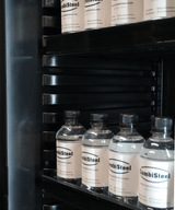 Commercial Catering Equipment - Refrigerator 1 Glass Door Black With Light Box Sve 450 Blc