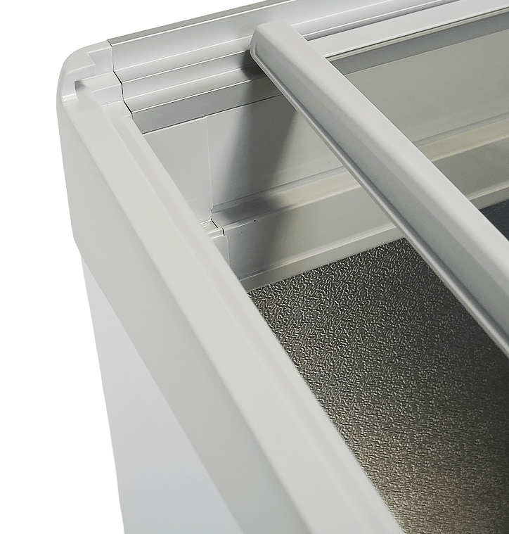 Commercial Chest Freezer - Chest Freezer Glass Cover Lotte 516