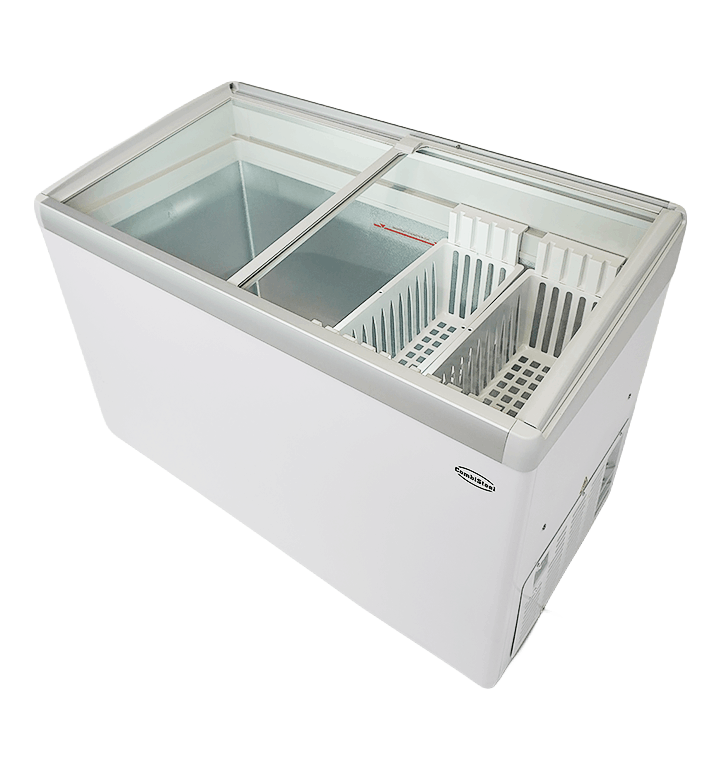 Commercial Chest Freezer - Chest Freezer Glass Cover Lotte 396