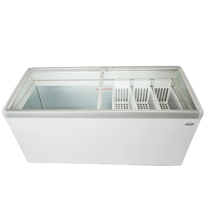 Commercial Chest Freezer - Chest Freezer Glass Cover Lotte 586