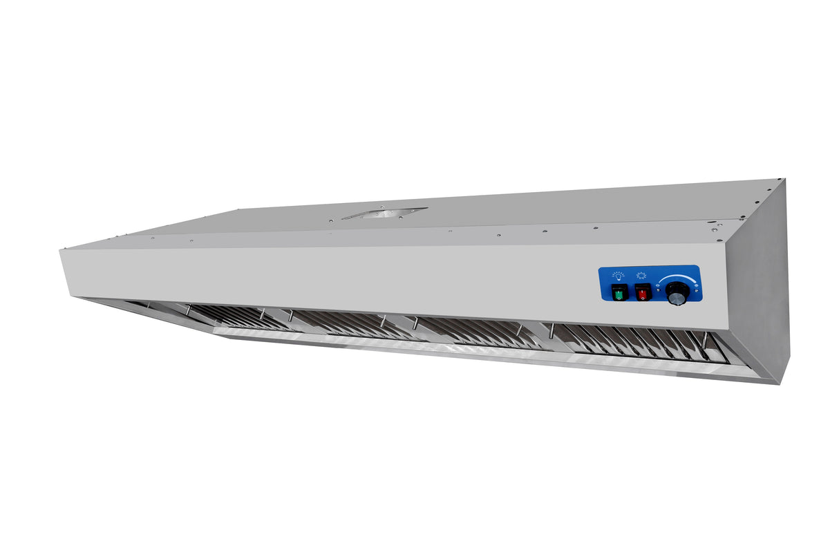 Commercial Catering Equipment - 900 Wall Mounted Hood Complete 2400