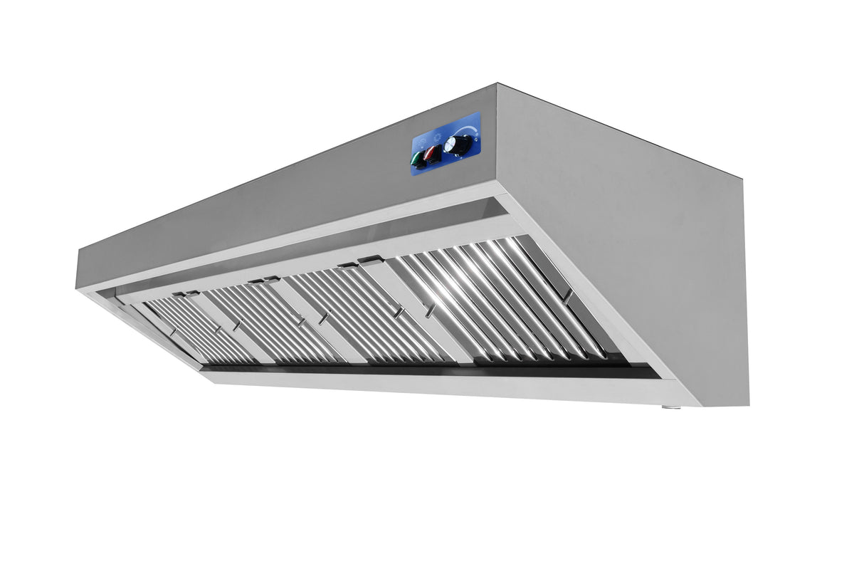 Commercial Catering Equipment - 900 Wall Mounted Hood Complete 2400