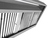 Commercial Catering Equipment - 900 Wall Mounted Hood Complete 1600