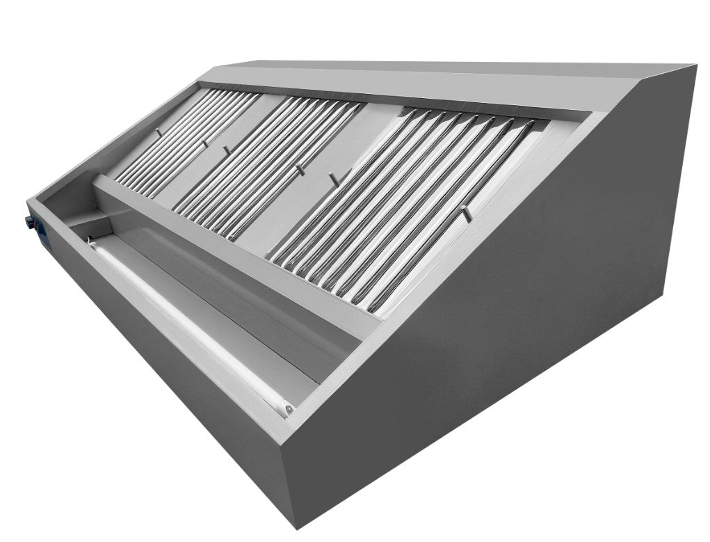 Commercial Catering Equipment - 900 Wall Mounted Hood Complete 1600