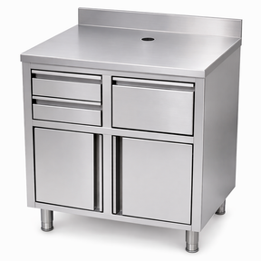 Stainless Steel Coffee Worktable 1000x600x1150