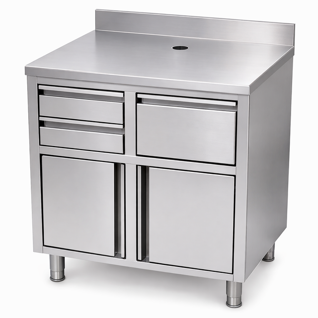 Stainless Steel Coffee Worktable 1000x600x1150