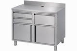 Commercial Stainless Steel Work Table - Stainless Steel Coffee Worktable 1250 X600 X1150