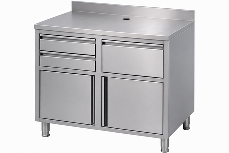 Stainless Steel Coffee Worktable 1250x600x1150