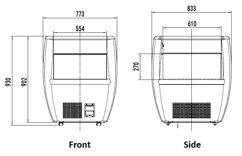 Revolutionary Combisteel 0.7 Cooling Island – Perfect for Your Refreshing Needs!