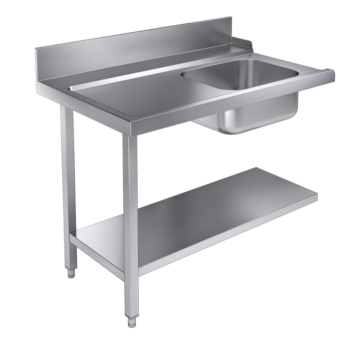Entry Table Bottom Shelf 1200 Left For 7082.0070 - 0075