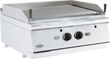 Elevate Your BBQ Experience with the Combisteel 800mm 2-Burner Gas Lava Rock Char Grill - Model 7178.0280