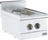 Elevate Your Culinary Experience with the Combisteel 600 Electric Range with Double Burners - Model 7178.0015