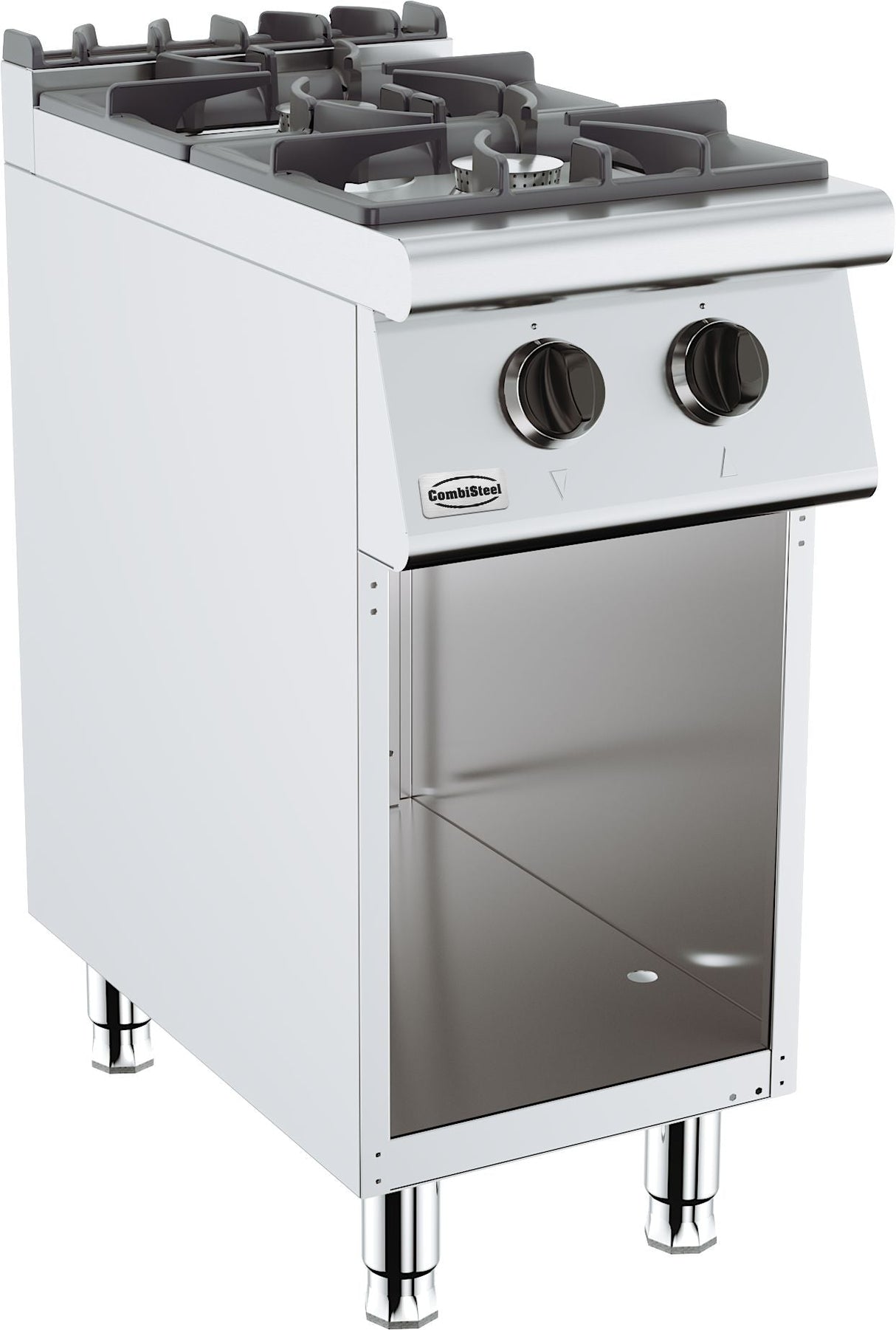 Elevate Your Cooking with the Combisteel 700 Gas Range - 2 Burner Excellence (Model 7178.0400)