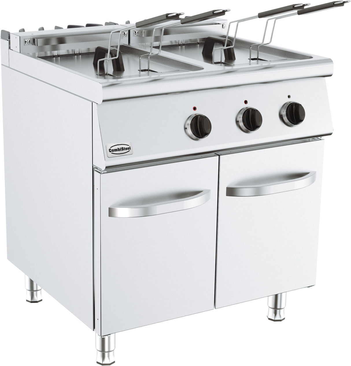 Double the Delight: Combisteel 700 Electric Fryer with 2X18L Capacity - Model 7178.0525