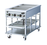 Commercial Catering Equipment - Bain Marie Trolley 3/1.