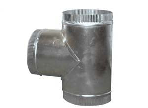 Combisteel 90-Degree T-Piece Connector - 300mm Diameter for Seamless Connections - Model 7215.0120