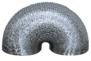 Premium Combisteel Double-Skin Flexible Duct - 400mm Diameter for Versatile Ventilation Solutions