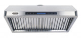 Premium Combisteel 1200mm Deep Extraction Hood with Motor, Filters, and LED Lighting - Model 7227.0010