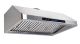 Premium Combisteel 1200mm Deep Extraction Hood with Motor, Filters, and LED Lighting - Model 7227.0010