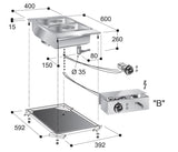 Premium Combisteel Bain-Marie Station - Model 7266.0090