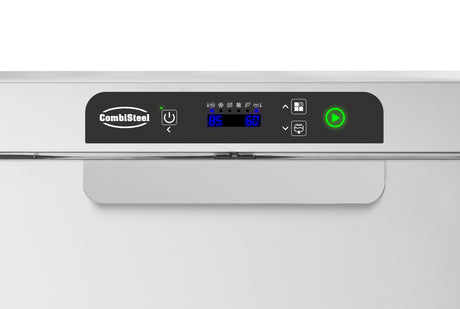 Commercial Dishwasher - Front-Loading Dishwasher 500-400 Dp Dde with Efficient Drain Pump and Detergent Injector - Model 7280.0027