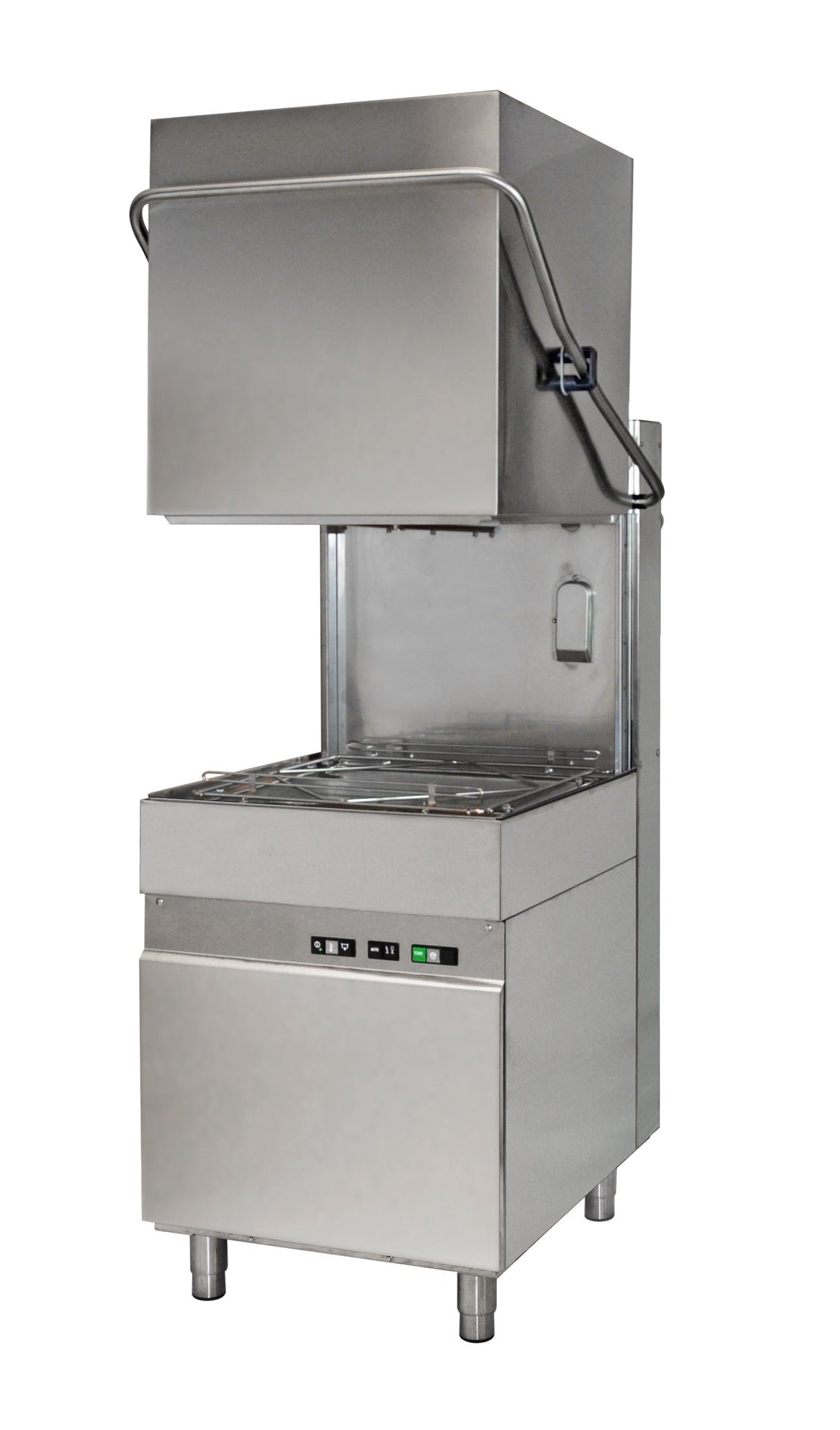 Efficient Combisteel SL 720 Pass-Through Dishwasher with Integrated Drain Pump - Model 7280.0046