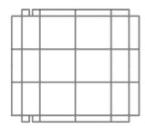 Premium Stainless Steel Bottom Grid by Combisteel - Model 7280.0115