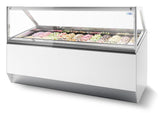 Sleek Combisteel Millennium 12 Ice Cream Display Case - Model 7295.0040