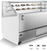 Sleek Combisteel Millennium 12 Ice Cream Display Case - Model 7295.0040