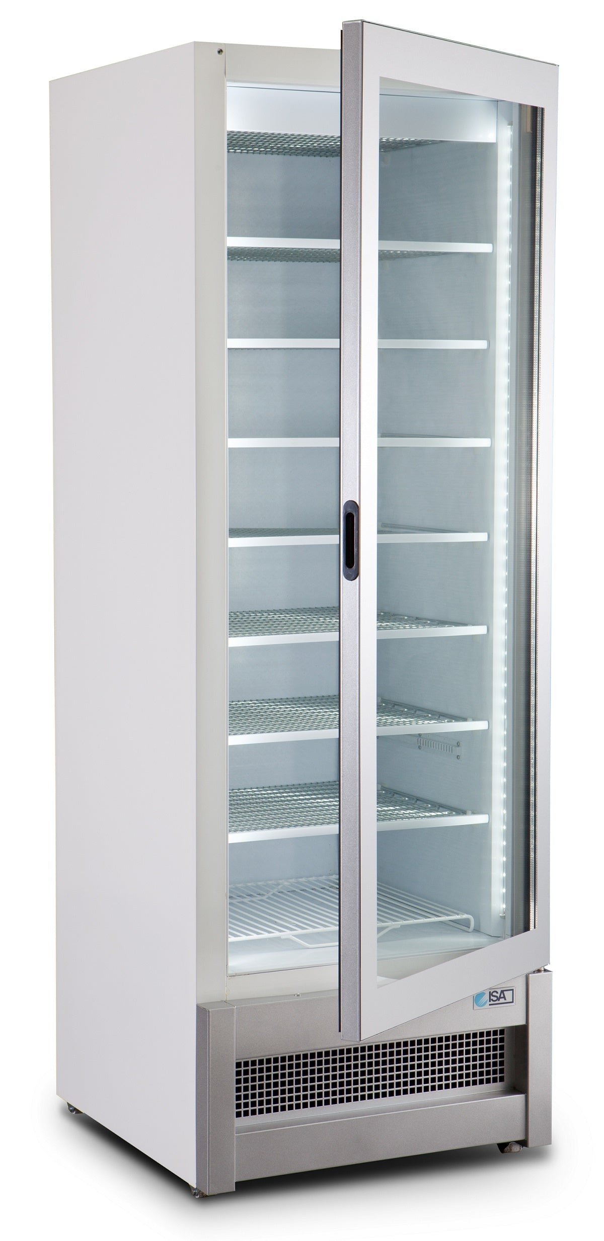 Sleek Combisteel Glass Door Freezer with Static Cooling - Model 7295.0070