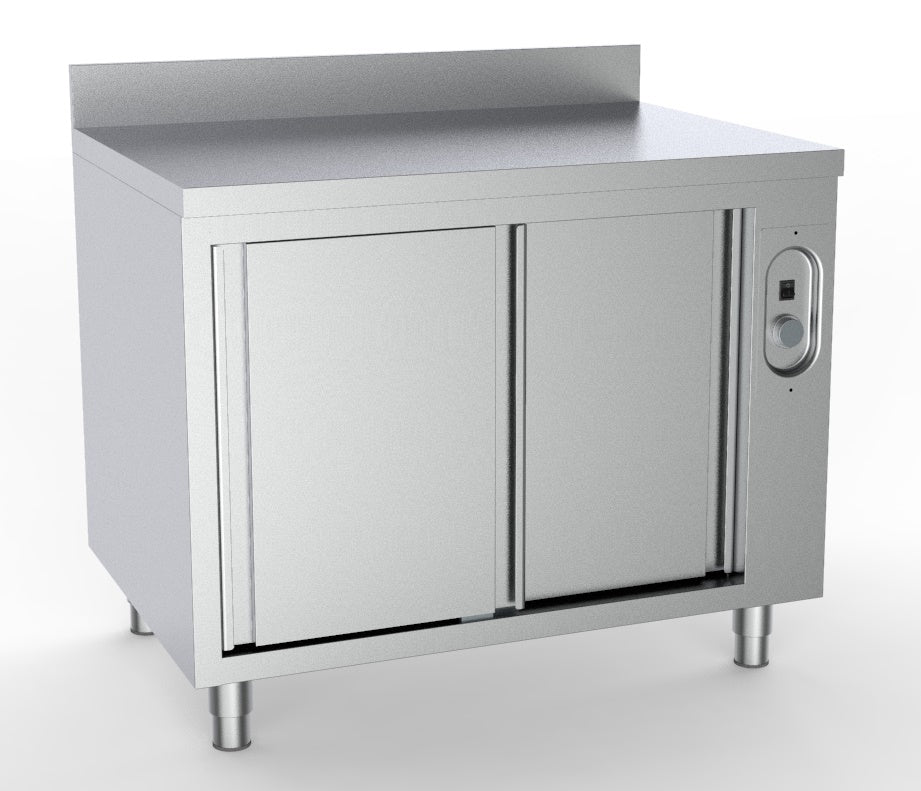 Elevate Your Buffet Experience with the Combisteel 700 Heated Cupboard Upstand - Perfect for Keeping Food Warm!