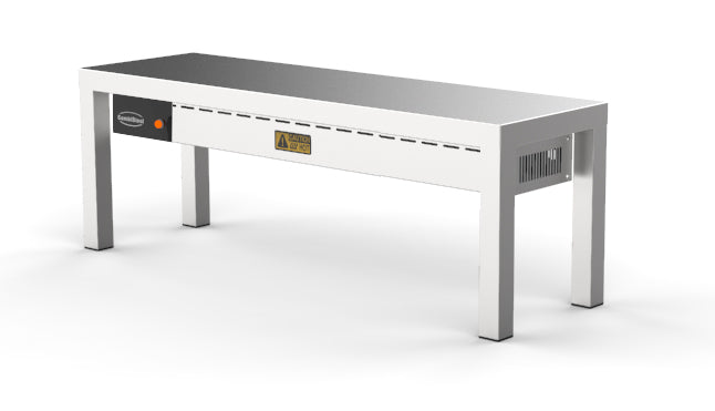 Combisteel Overshelf Ceramic Heated 1 Level 1000 3 Heaters Of 250 W