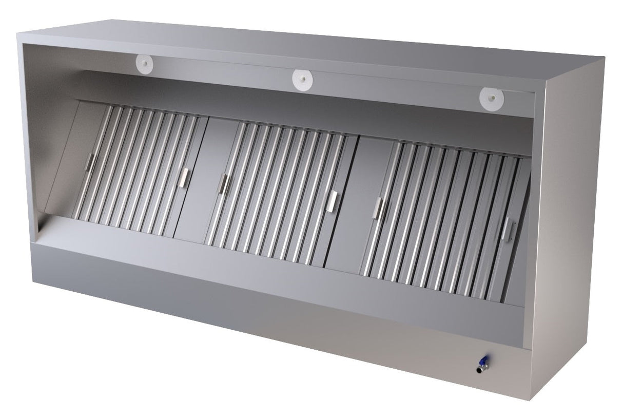 Stylish Combisteel 950 Wall-Mounted Hood Box - Model 2400 (7333.0650) for Your Kitchen Upgrade