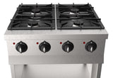 Combisteel Base 700 Gas Range 4 Bu.