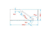 Combisteel Wall Mounted Hood Box Model 4000