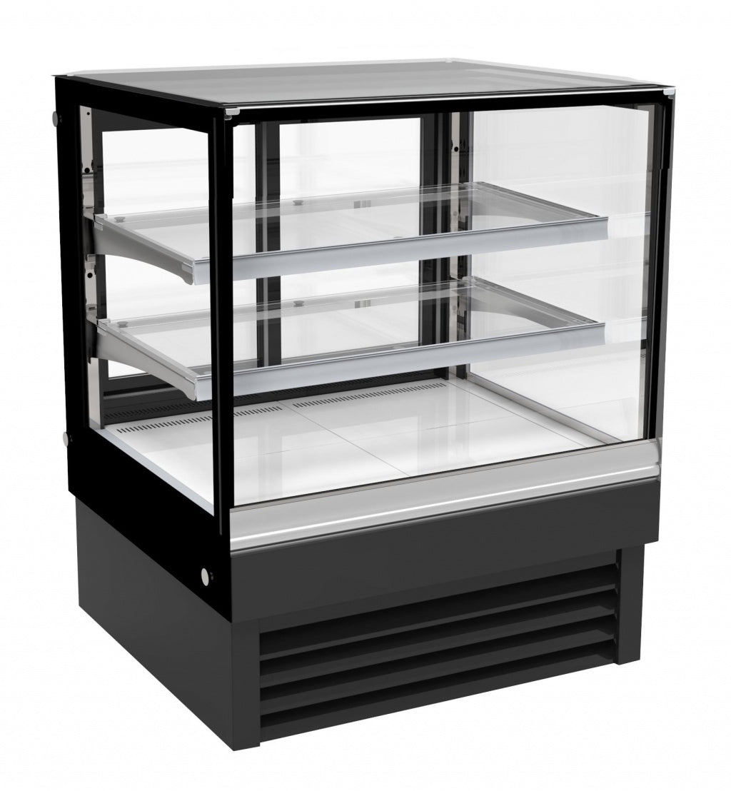 Stylish 190L Combisteel Flat Glass Deli Display Fridge - Perfect for Showcasing Your Delicacies
