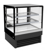 Stylish 190L Combisteel Flat Glass Deli Display Fridge - Perfect for Showcasing Your Delicacies