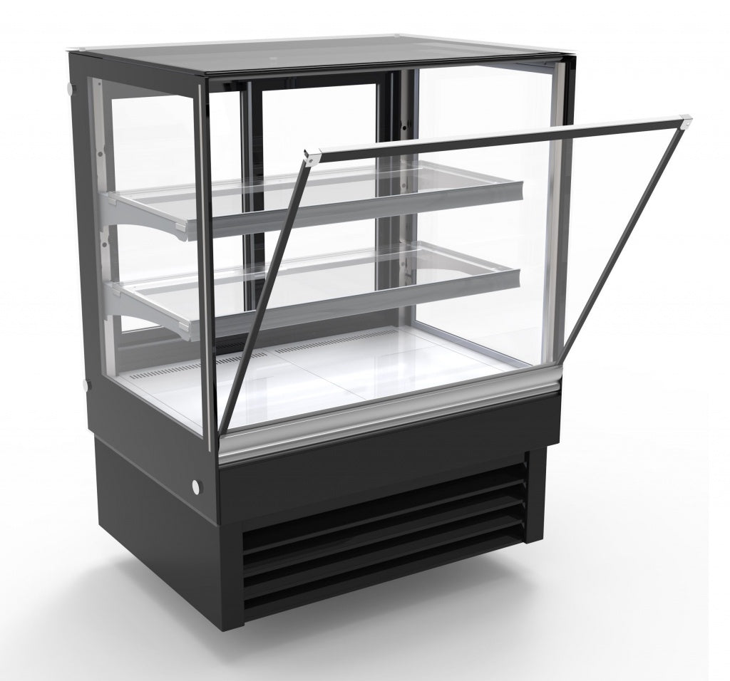 Stylish 190L Combisteel Flat Glass Deli Display Fridge - Perfect for Showcasing Your Delicacies