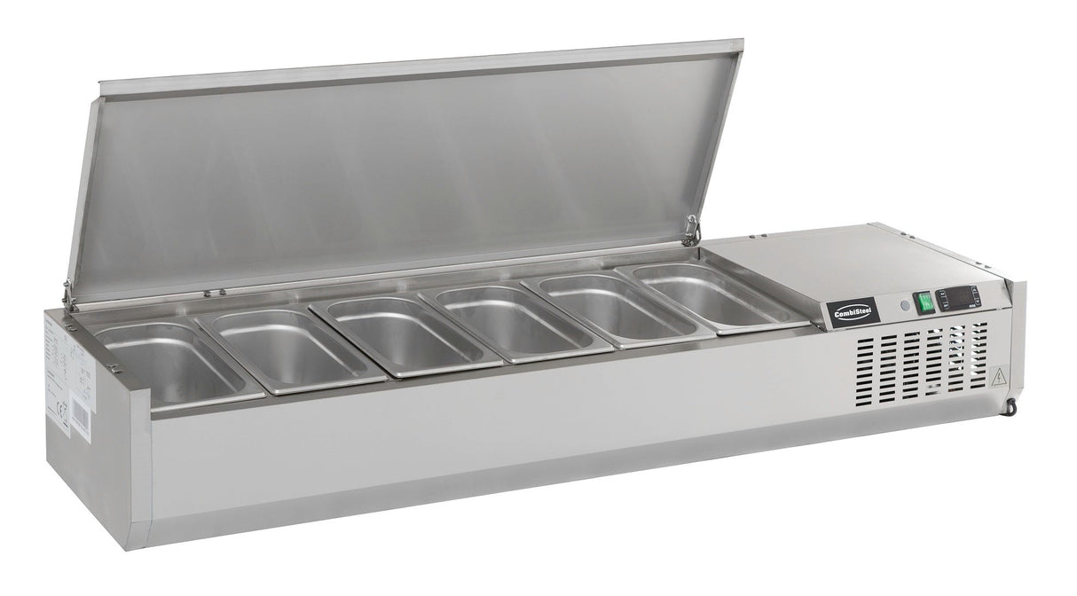 Premium Stainless Steel Refrigerated Countertop with 1/4 GN Capacity by Combisteel - Model 7450.0025