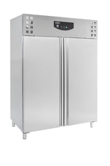 Sleek Stainless Steel 2-Door Refrigerator by Combisteel – Model 7450.0074