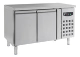 Stylish Combisteel 600 Refrigerated Counter with Double Doors - Model 7450.0118